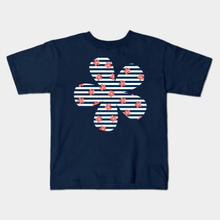 Nautical Blossom Kids T-Shirt